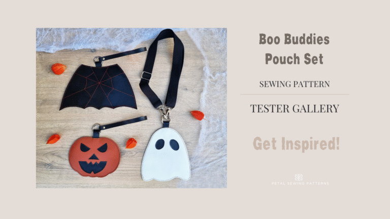 Boo Buddies Pouch Set – Sewing Pattern