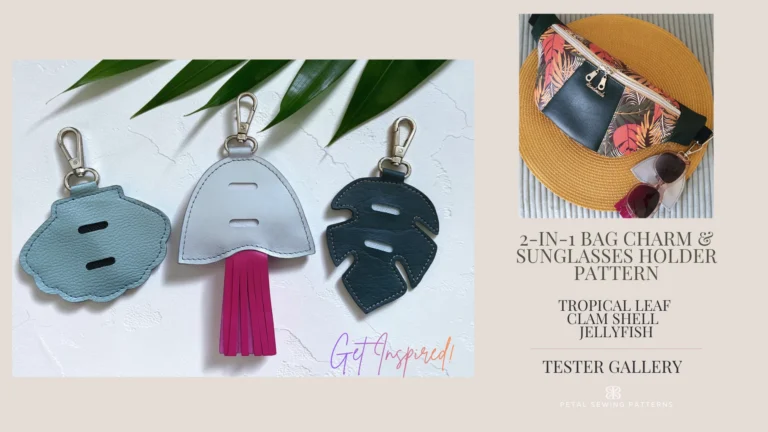 2-in-1 Bag Charm & Sunglasses Holder Pattern